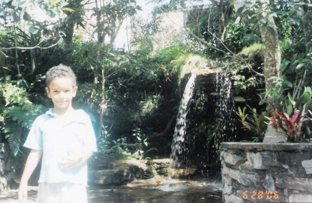 peu na chapada, fonte de água