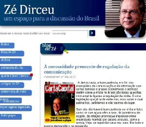 zé dirceu, carta capital