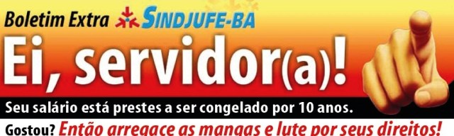 GREVE, Sindjufe, EI SERVIDOR 23ABR10