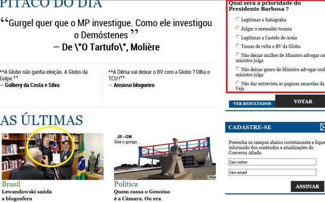 BAROSA a posse conversa afiada