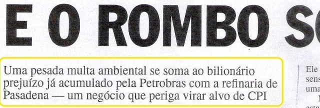 petrobra´s, veja  19jun13, 01
