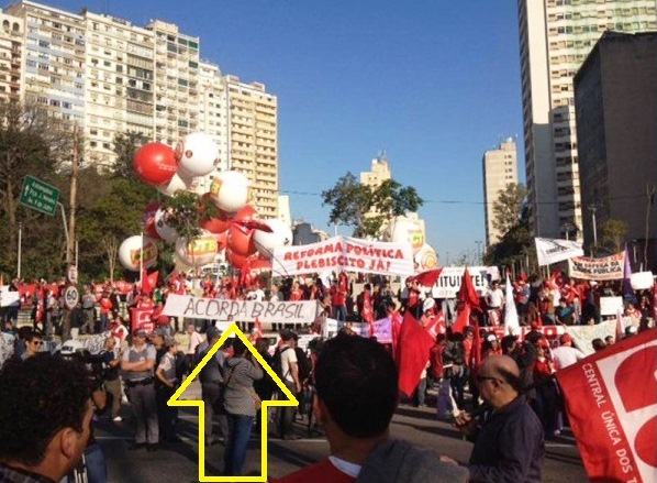 pcdob ACORDA BRASIL, seta