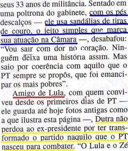 Domingos Dutra, Lula, Veja 14ago2013, 2