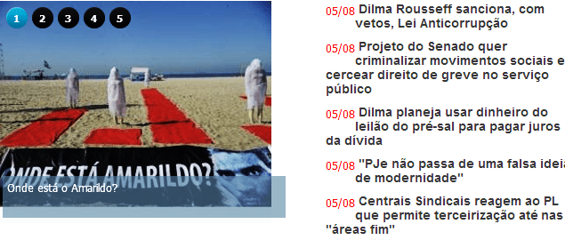 novo sindjufe, AMARILDO