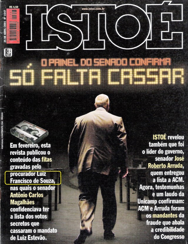 ISTO É, ACM, FITAS, CAPA