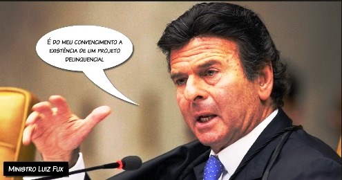 MINISTRO FUX, projeto deliquencial