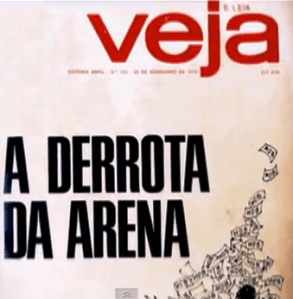 arquitetos do poder , Veja derrota arena