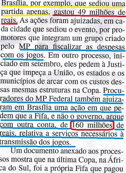 VEJA, BATEU NA TRAVE, FIFA, 5 OUT13