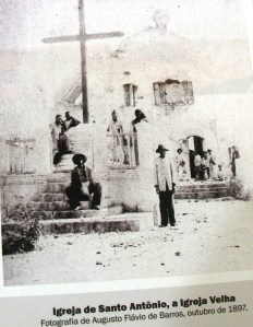 Canudos, Igreja, foto antiga
