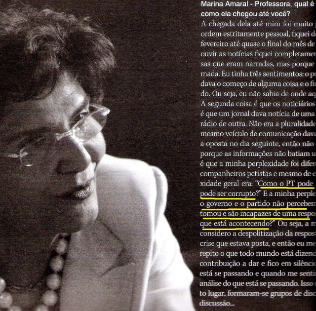 cAROS aMIGOS, mARILENA CHAUÍ1