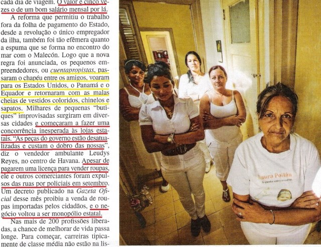 CUBA, 7,VEJA ESPECIAL DE 06NOV13