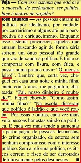 mensalão, josé e. cardoso, amarelas, veja, 16fev08 XIX