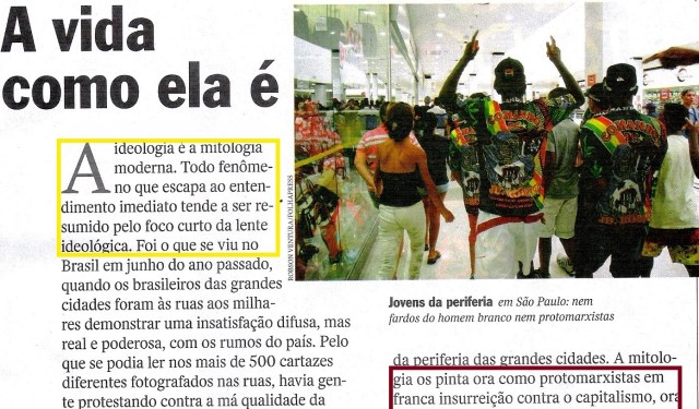 Rolezinho, veja 22jan14, EDITORIAL