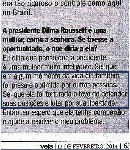 médica cubana, ENTREVISTA, Veja, última parte