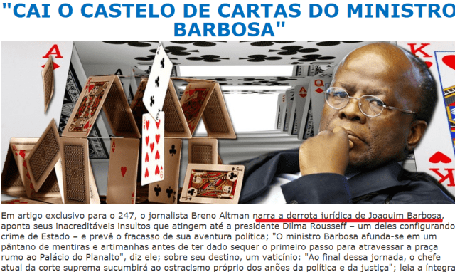 Min. Barbosa, 247, castelo de areia
