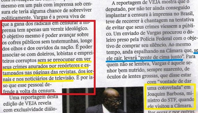 andré vargas e o doleiro 2, EDITORIAL VEJA 09ABR14