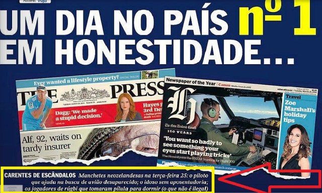 NOVA ZELÂNDIA, HONESTIDADE1