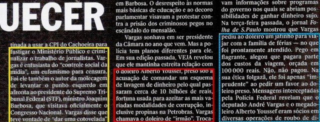 VARGAS, O DOLEIRO E O PLANO 3