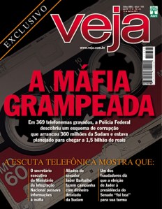 VEJA, A MÁFIA GRANPEADA, CAPA GOVERNO FHC