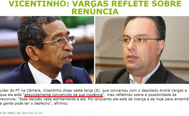 vicentinho, vargas, INOCENTES 1