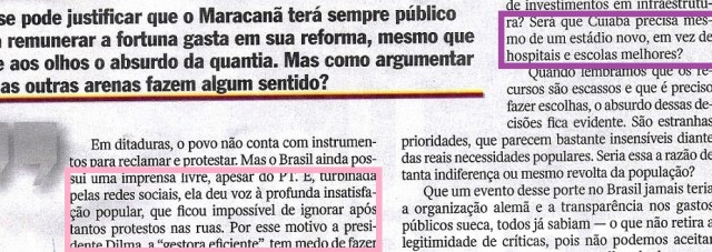 ESTRANHAS PRIORIDADES, Rodrigo Costantino, Veja, 21maio14, 3