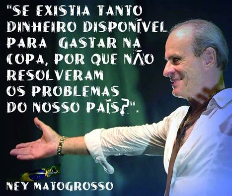 Ney matogrosso, dinheiro
