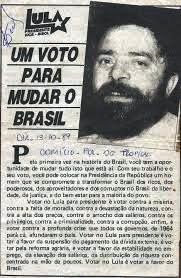 lula, um voto para mudar o brasil