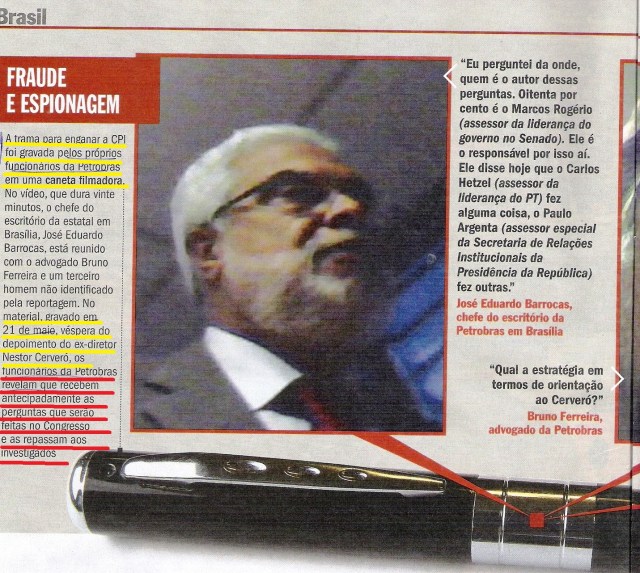 Veja, 06ago, A TRAMA