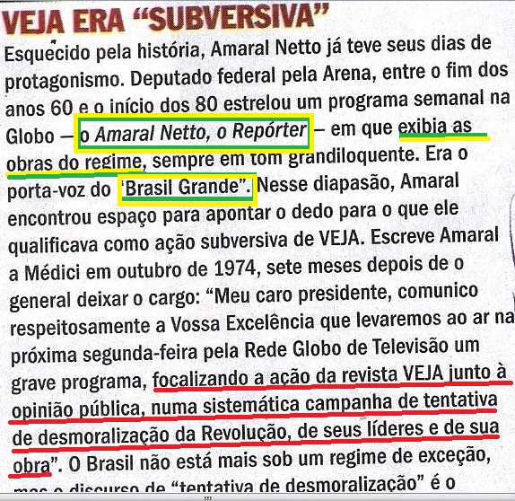 Veja, 06ago14, Amaral Neto 3, subversiva