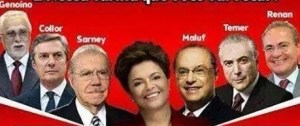 collor, sarney, dilma, lula, facebook