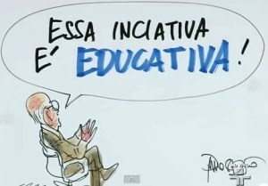 JANAÍNA PASCOAL E HÉLIO BICUDO, RODA VIVA, 19, charge SAÍDA EDUCATIVA