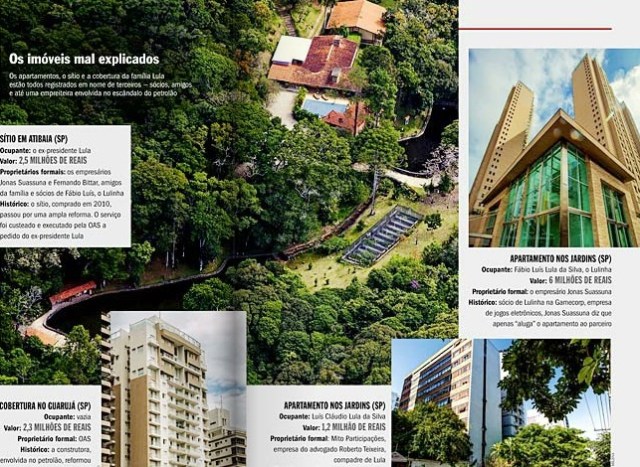 lula, RICOS E ENCRENCADOS, Veja 14nov15, IMÓVEIS MAL EXPLICADOS