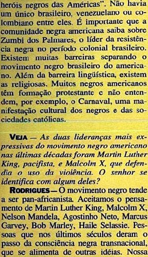 JOÃO JORGE 15, OLUDUM, AMARELAS, VEJA MAIO1993