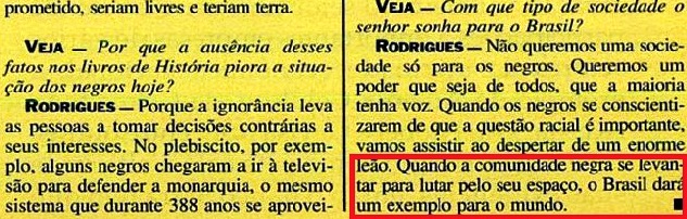 JOÃO JORGE 20, OLUDUM, AMARELAS, VEJA MAIO1993