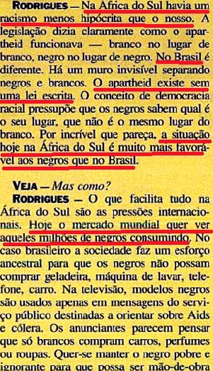 JOÃO JORGE, OLUDUM, AMARELAS 7, VEJA MAIO1993