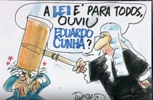 marco aurélio melo, rodaviva, 13, charge, eduado cunha