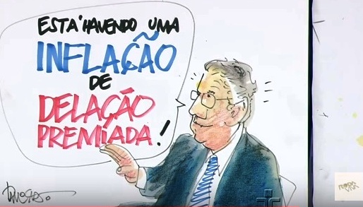 marco aurélio melo, rodaviva, 19, charge DELAÇÃO PREMIADA