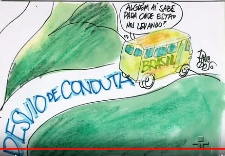 marco aurélio melo, rodaviva, 20, charge DESVIO DE CONCUTA