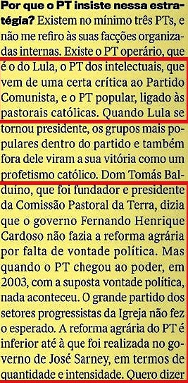O PT DO PODER 5, sociólogo josé de souza martins
