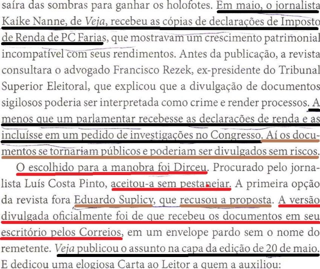 dirceu colabora com Veja, OTÁVIO CABRAL, 138 001