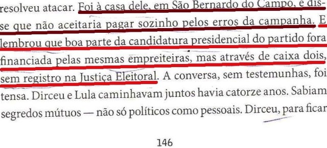 DIRCEU, LULA, OAS, ODEBRECHET...1994, livro DIRCEU, fl.146, parte 3