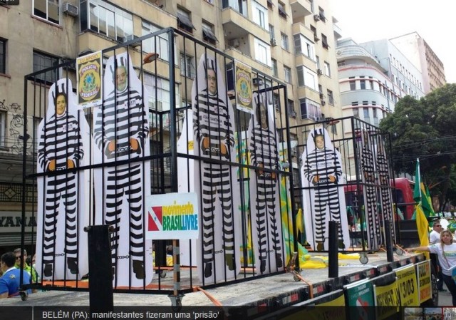 PROTESTOS, Belém, PA, cadeia
