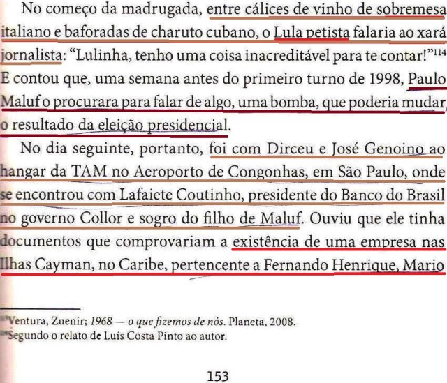 DIRCEU, A BIOGRAFIA, fl.154, MALUF, LAFAIETE, GENOÍNO, BOMBA 001