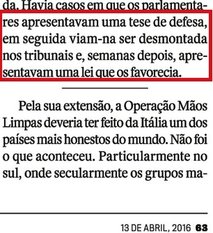 AS MOSCAS VENCERAM, 3, veja, 13abr, JUIZ ITALIANO PIERCAMILLO DAVIGO, favorecia