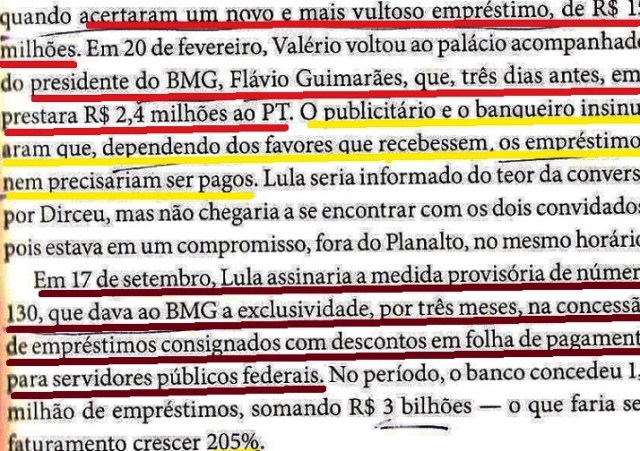 DIRCEU, A BIOGRAFIA, FLS.191, lula assina a medida provisória