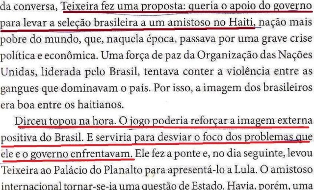 DIRCEU, A BIOGRAFIA, FL. 219, CBF, RICARDO TEIXEIRA, QUESTÃO DE ESTADO