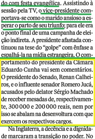 VIRTUDES DE DESVIRTUDES 3, Roberto Pompeu de Toledo, Veja, 20jul16